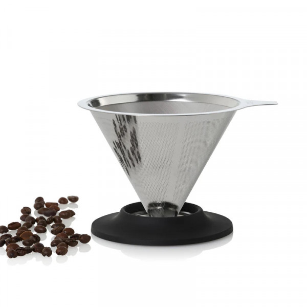 Adhoc Kaffeefilter Impact, Edelstahl/ Silikon