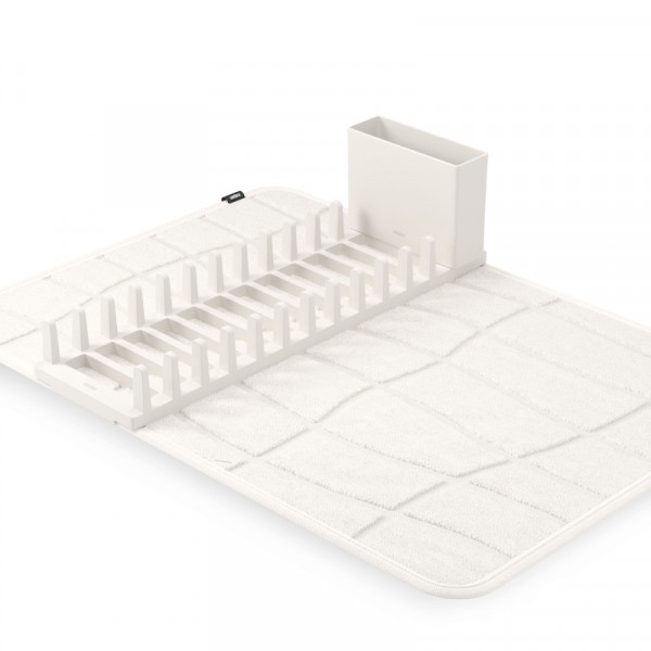 Umbra UDry Ultra Abtropfgestell mit Mikrofasermatte Sand