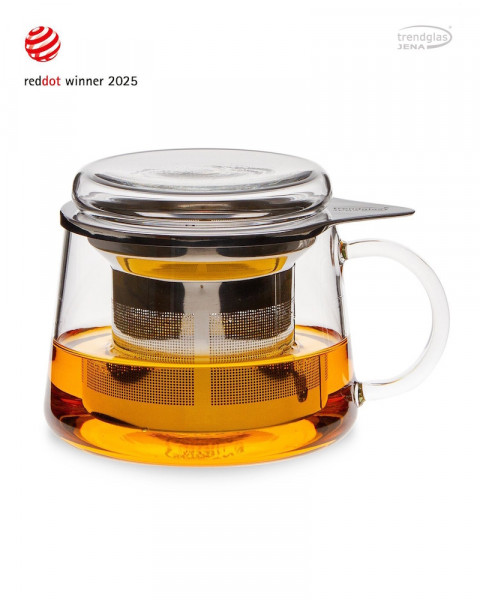 Trendglas Conum Teetasse mit Filter und Deckel