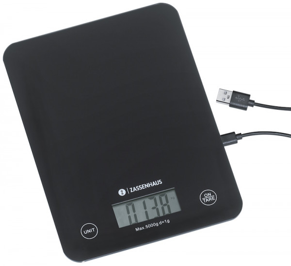 Zassenhaus Digitale Küchenwaage Balance USB