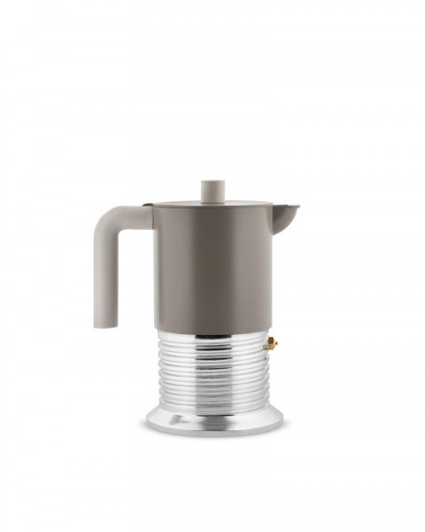 Alessi Espressokocher VITE  Grau 6Tassen