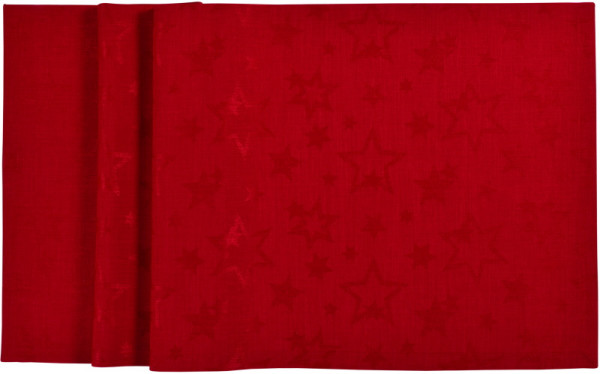 Sander Cosmo Mitteldecke 90x90cm red