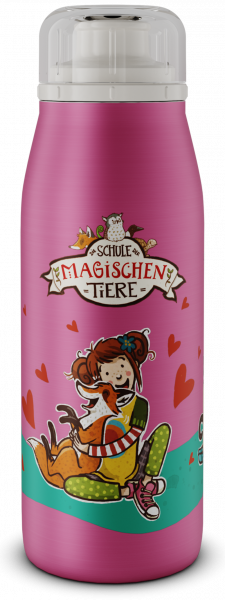 Alfi Iso Bottle Schule der magischen Tiere pink 0,35L