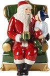 Villeroy&Boch Christmas Toys Spieluhr Santa auf Sessel