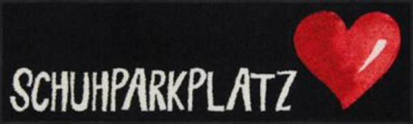 Efia Fußabstreifer Schuhparkplatz Großherzig 30x100cm