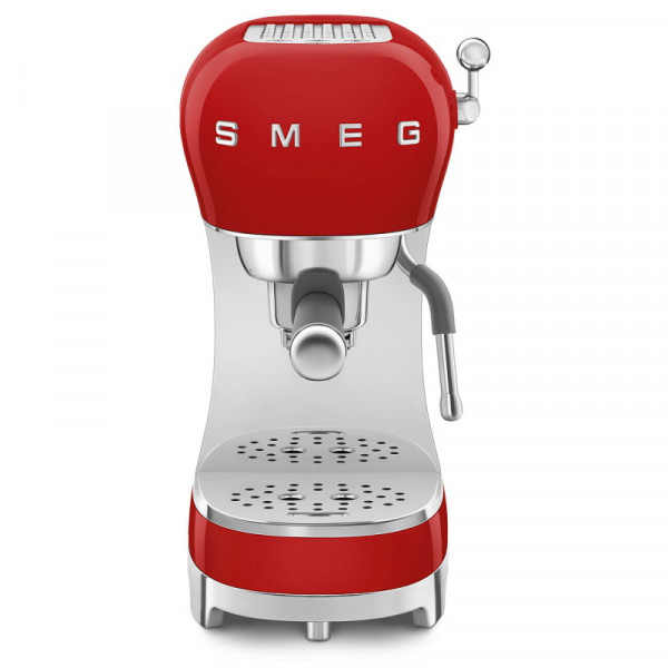 Smeg Siebträger-Espressomaschine Rot 50'S Retro Style