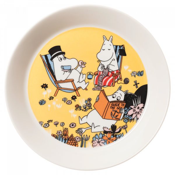 Moomin Teller 19cm Family time