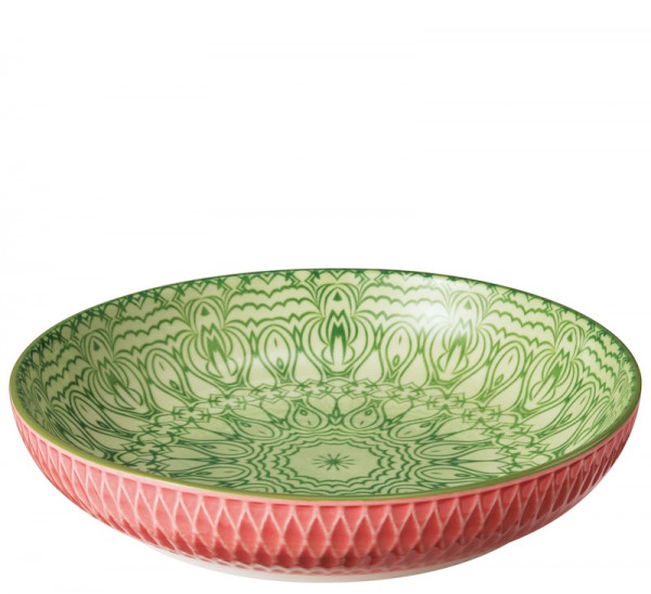 Cilio Amici Schale Rauten rosa 21cm