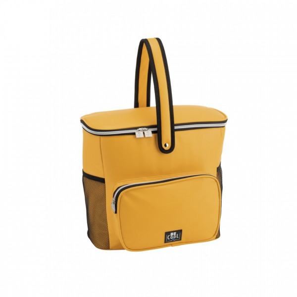 BECool Kühltasche City Basket Sunrise Yellow