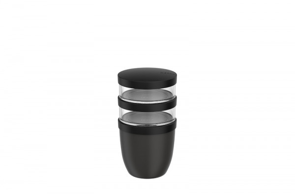 Mepal Lunchpot Ellipse 3tlg nordic black