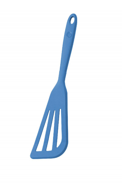Kochblume Pfannenwender L 32,5 cm blau Design