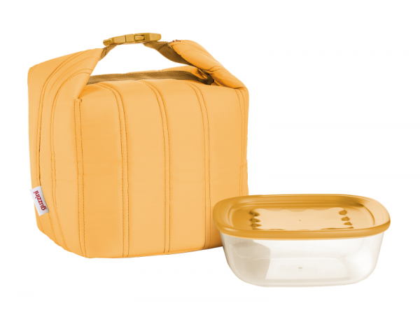 Guzzini Kühltasche klein mit Aufbewahrungsdose Mango yellow