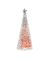 Sompex Glamor LED Dekoleuchte rot 33cm