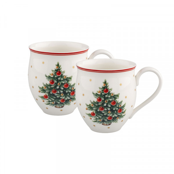 Villeroy&Boch 2er Becherset Tannenbaum 0,34l