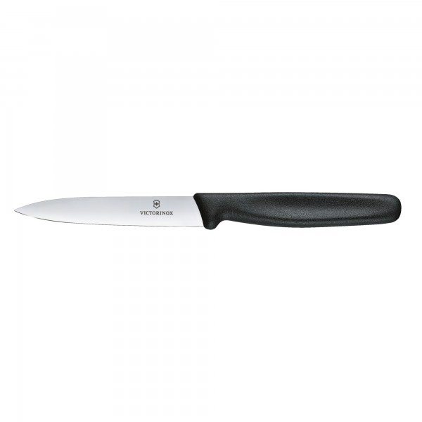 Victorinox Gemüsemesser Nylon schwarz 10 cm mittelspitz glatt