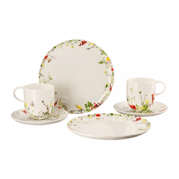 Rosenthal Brillance Fleurs Sauvages Set 6-tlg./Becher/Cp