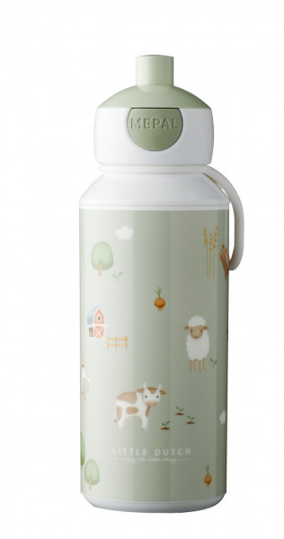 Mepal Trinkflasche Pop-Up Campus 400ml Little Farm