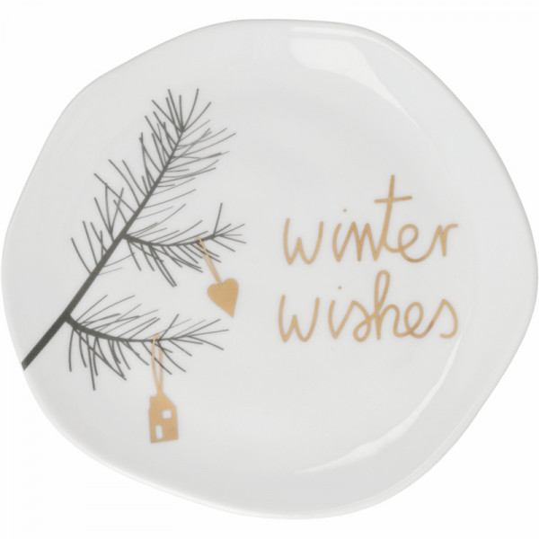 Räder Kleiner Teller Winter wishes