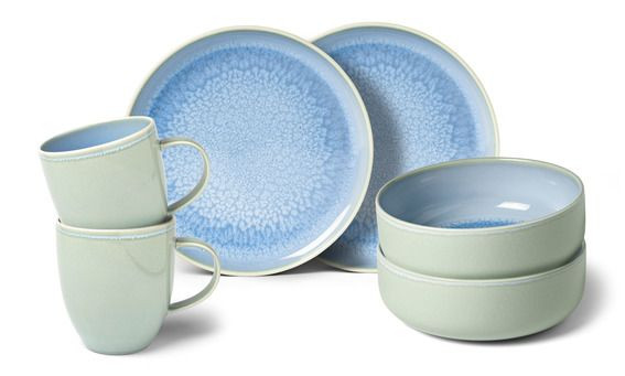 Villeroy&Boch Crafted Blueb. Fruehstuecks Set 6tlg