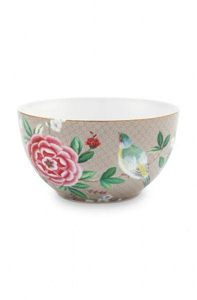 PIP Blushing Birds Khaki Bowl 15cm