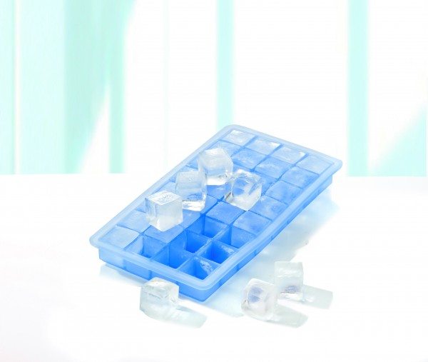 Lurch Eisformer Würfel 2x2 cm silikon eisblau