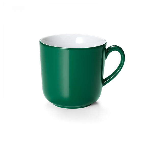 Dibbern Solid Color Becher mit Henkel 0,45ltr Tannengrün