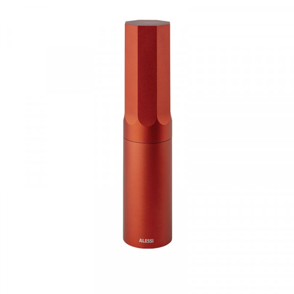 Alessi Pfeffermühle Aluminium Rot