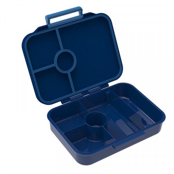 Lekkaboc Classic Lunchbox mit 4 Fächern Blau
