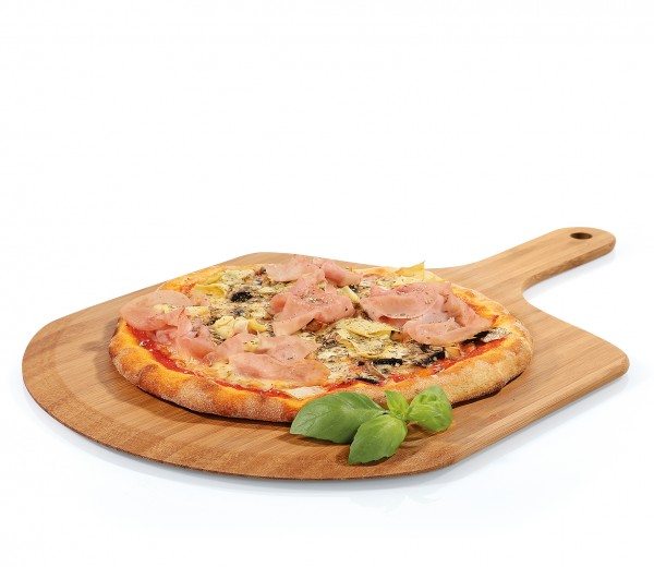 Zassenhaus Pizzaschieber Eco Line Bambus mit Pizza