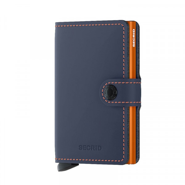 Secrid Miniwallet Matte Nightblue-Orange