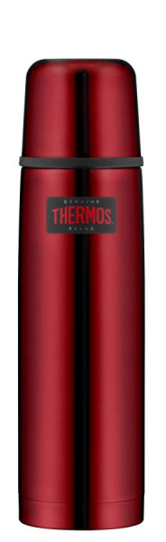 Thermos Isolierflasche light und compact cranberry red 0,75 Liter