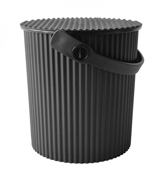 Hachiman Eimer 0,7l schwarz