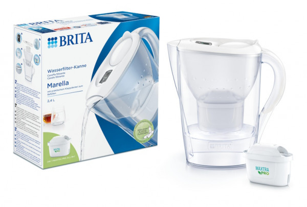 Brita Wasserfilter Marella weiß