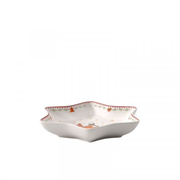 Villeroy&Boch Winter Bakery Delight Sternschale mit Lebkuchen