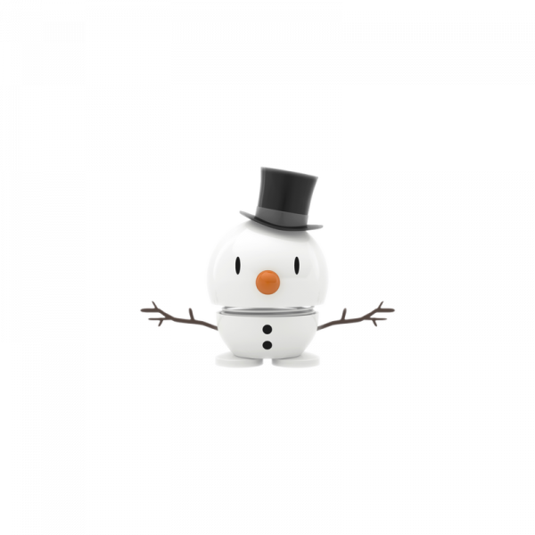 Hoptimist Snowman S White