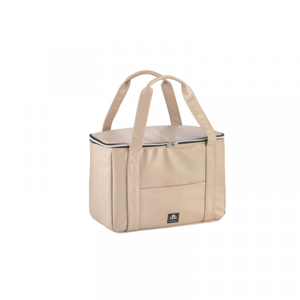 BECool Kühltasche City L Modern Beige