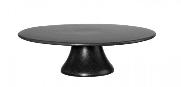 ASA Grande nero Tortenplatte auf Fuss 29cm