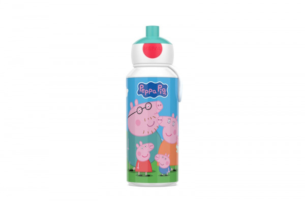 Mepal Trinkflasche Pop-Up Campus 400ml Peppa Pig
