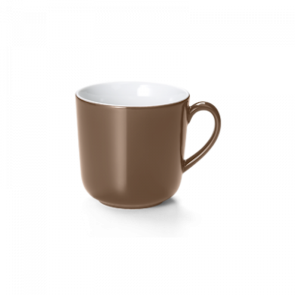 Dibbern Solid Color Chocolate Henkelbecher 0,32l