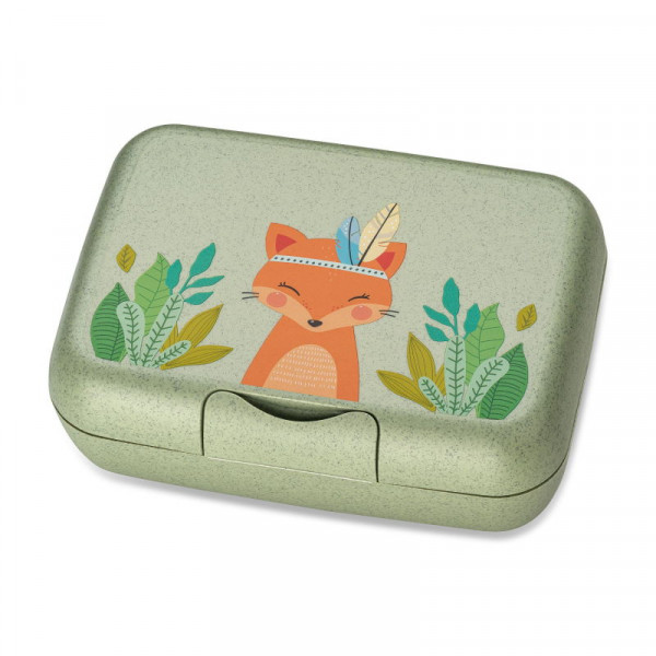 Koziol CANDY L HARRY Lunchbox mit Trennschale organic green