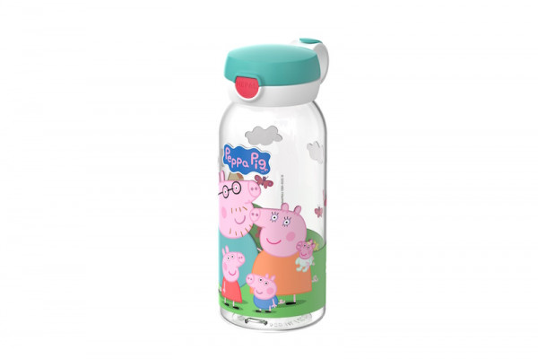 Mepal Trinkflasche mit Klappdeckel Peppa Pig 600ml