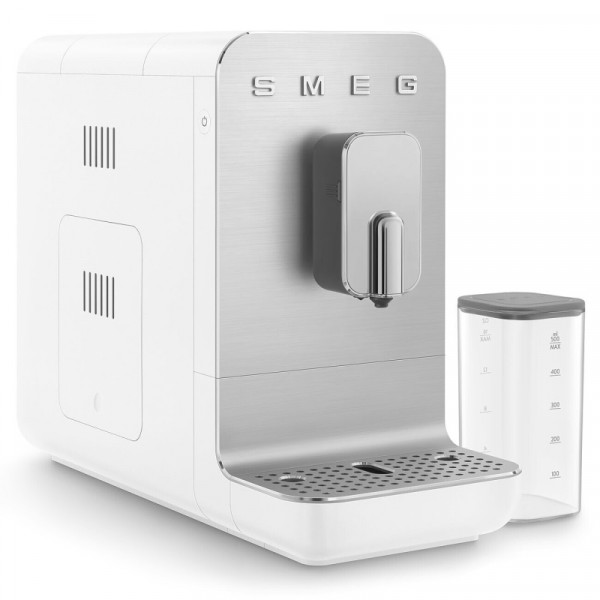 Smeg Kaffeevollautomat mit Milchfunktion Weiß matt
