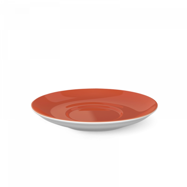 Dibbern Solid Color Koralle Cappuccino Untertasse