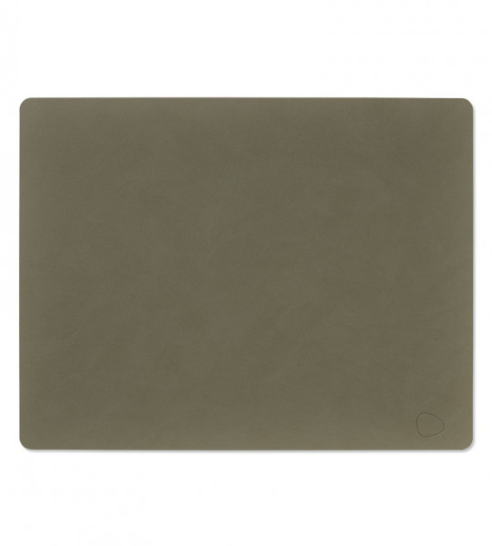 LindDNA Tischset Square Nupo Army Green