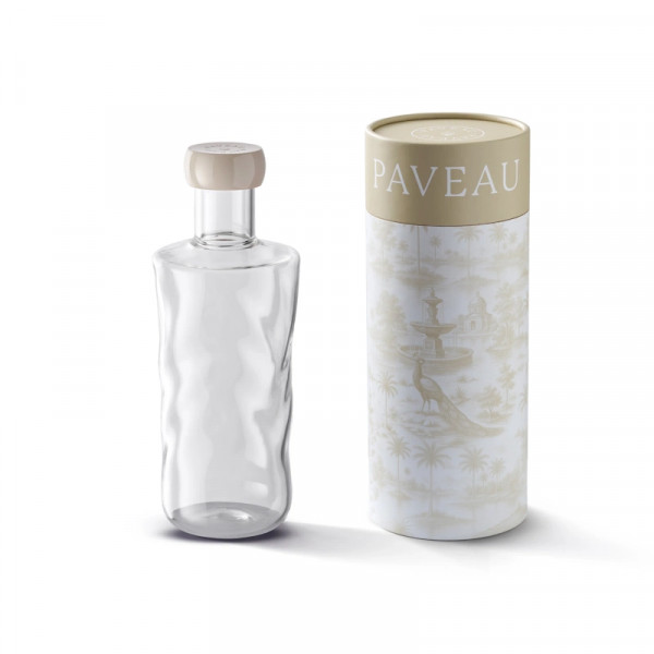 Paveau Swirl Wasserflasche Tranparent 0,75l