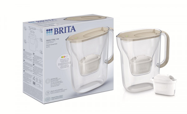 Brita Style Essential Wasserfilter sand