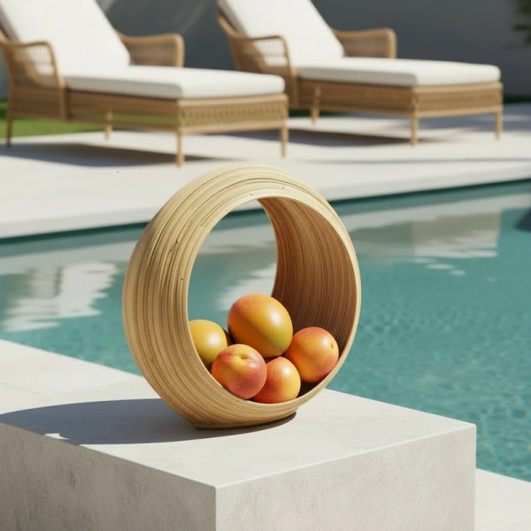 Albert L. Bambus Roots Korb