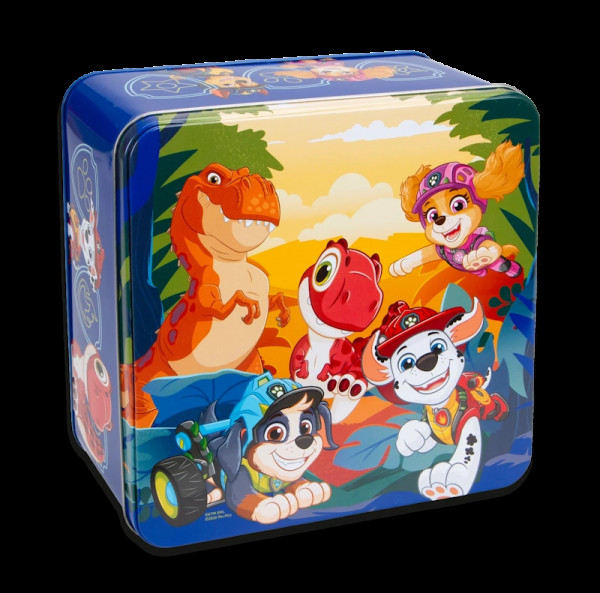 Städter Gebäckdose Paw Patrol Film Weißblech dunkelblau front