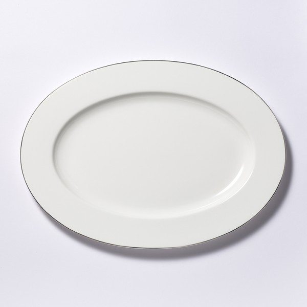 Dibbern Fine Bone China Platin Platin Line classic Platte oval 39cm