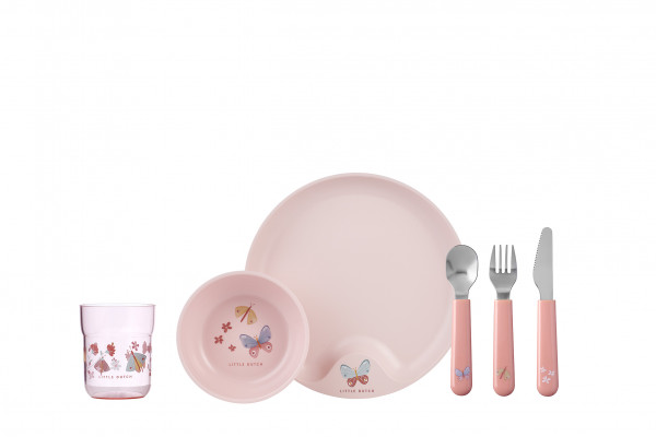Mepal Kindergeschirr 6tlg Flowers and Butterflies 